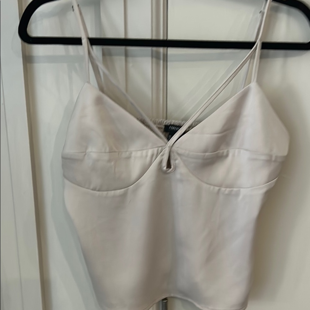 Forever 21 Cream Tank Top